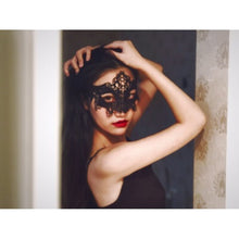 Load image into Gallery viewer, Lace Eye Cutout Mask