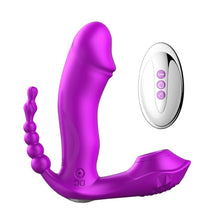 Load image into Gallery viewer, iCum 3 IN 1 Wireless Panties Vibrator Wearable Sucking G Spot Clitoris (With Heater)