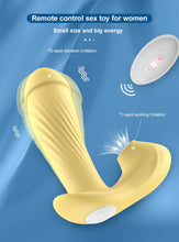 Load image into Gallery viewer, iCum 3 IN 1 Wireless Panties Vibrator Wearable Sucking G Spot Clitoris (With Heater)