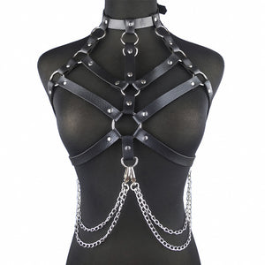 Bondage/BDSM Sexy Harness Woman Set (Leather)