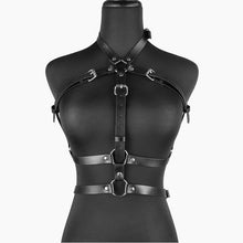 Load image into Gallery viewer, Bondage/BDSM Sexy Harness Woman Set (Leather)